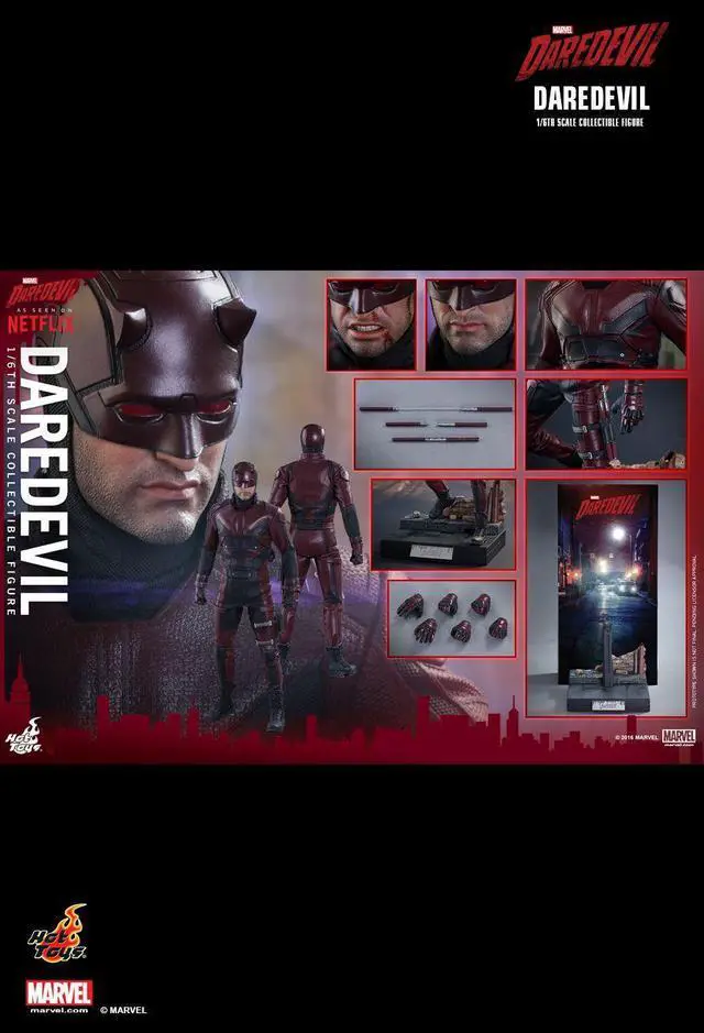 Alt view image 2 of 5 - Figure Hot Toys TMS003 - Marvel Comics - Marvel's Daredevil - Daredevil