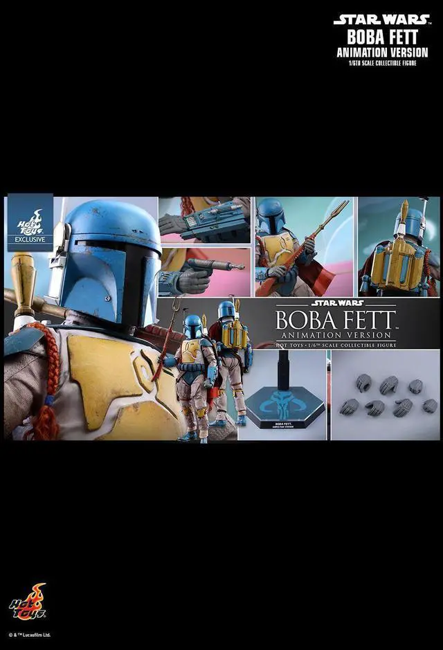 Alt view image 2 of 5 - Figure Hot Toys TMS006 - Star Wars - Boba Fett Animation Version