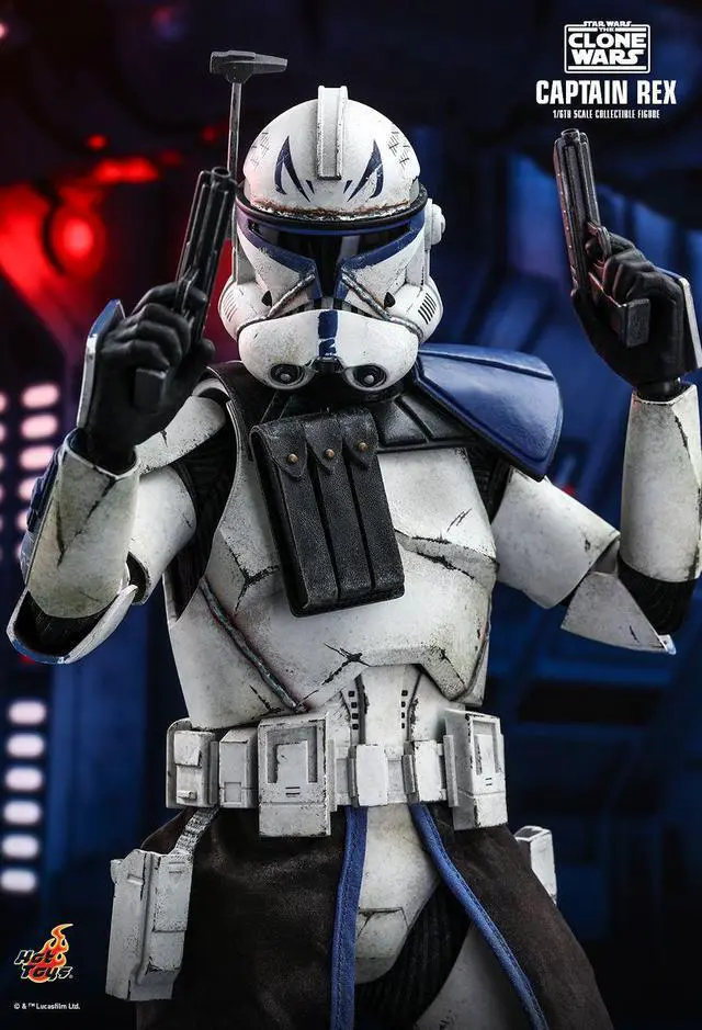 Alt view image 4 of 5 - Figure Hot Toys TMS018 - Star Wars : The Clone Wars - Captain Rex
