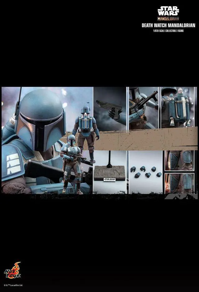 Alt view image 2 of 5 - Figure Hot Toys TMS026 - Star Wars - The Mandalorian - Death Watch Mandalorian