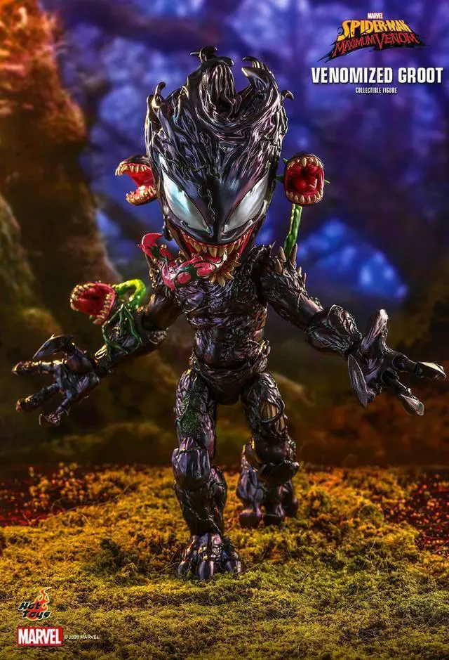 Alt view image 4 of 5 - Figure Hot Toys TMS027 - Marvel Comics - Marvel's Spider-Man : Maximum Venom - Venomized Groot