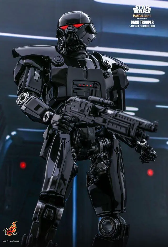 Alt view image 3 of 5 - Figure Hot Toys TMS032 - Star Wars : The Mandalorian - Dark Trooper