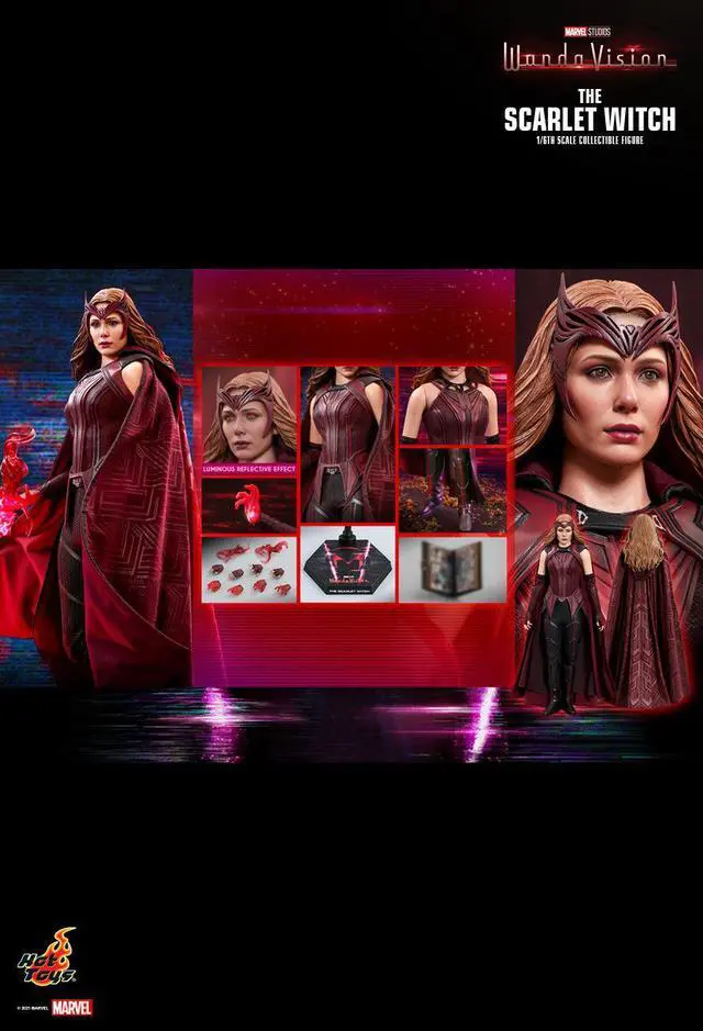 Alt view image 2 of 5 - Figure Hot Toys TMS036 - Marvel Comics - Wandavision - The Scarlet Witch