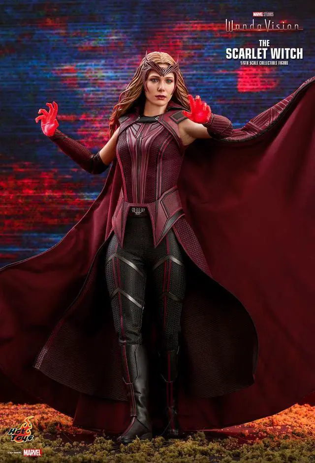 Alt view image 3 of 5 - Figure Hot Toys TMS036 - Marvel Comics - Wandavision - The Scarlet Witch
