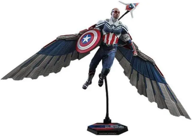 Main image of Figure Hot Toys TMS040 - Marvel Comics - The Falcon & The Winter Soldier - Captain America