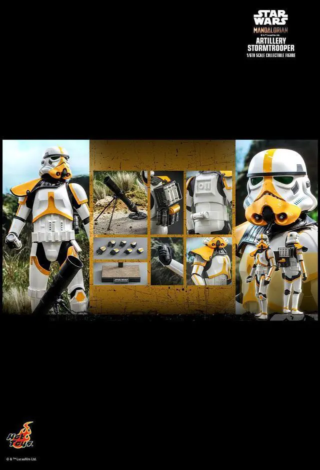 Alt view image 2 of 5 - Figure Hot Toys TMS047 - Star Wars : The Mandalorian - Artillery Stormtrooper