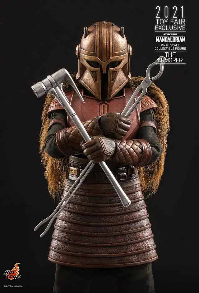 Alt view image 4 of 5 - Figure Hot Toys TMS044 - Star Wars : The Mandalorian - The Armorer