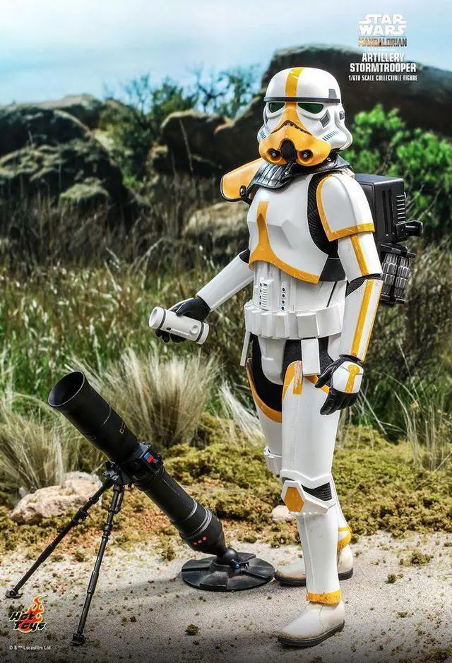 Alt view image 4 of 5 - Figure Hot Toys TMS047 - Star Wars : The Mandalorian - Artillery Stormtrooper