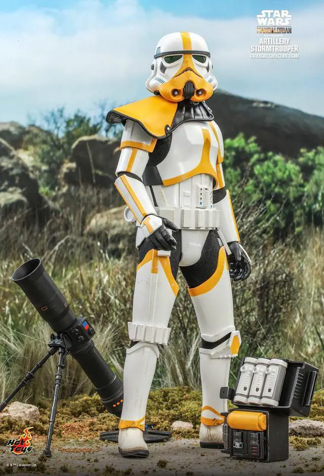 Alt view image 3 of 5 - Figure Hot Toys TMS047 - Star Wars : The Mandalorian - Artillery Stormtrooper