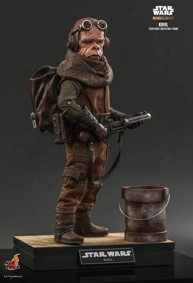 Alt view image 4 of 5 - Figure Hot Toys TMS048 - Star Wars : The Mandalorian - Kuiil