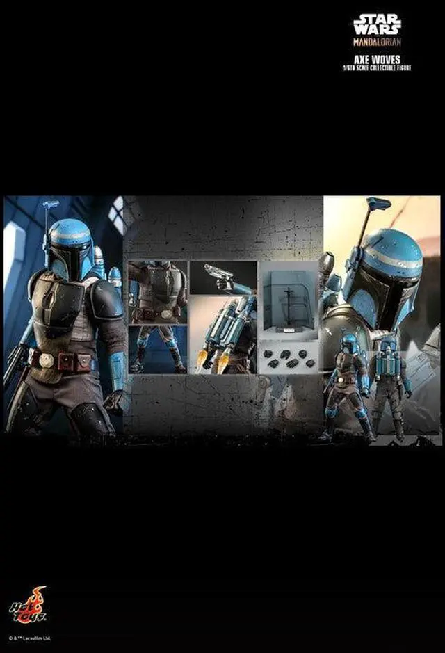 Alt view image 2 of 5 - Figure Hot Toys TMS070 - Star Wars : The Mandalorian - Axe Woves