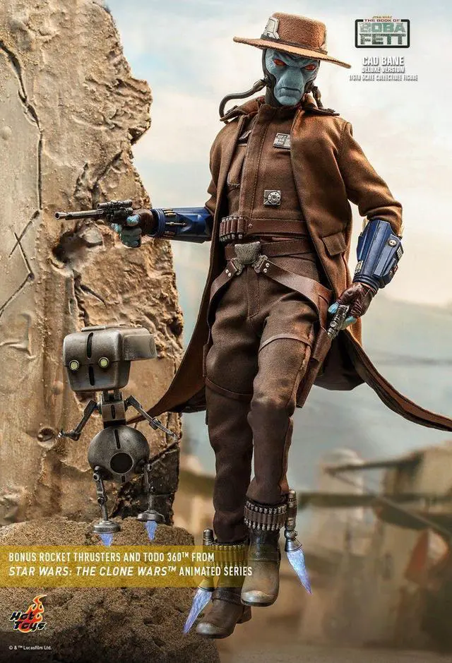 Alt view image 3 of 5 - Figure Hot Toys TMS080 - Star Wars : The Book Of Boba Fett - Cad Bane Deluxe Version