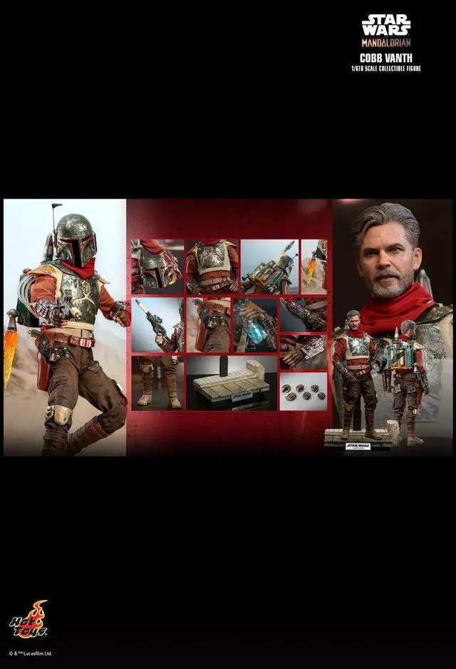 Alt view image 2 of 5 - Figure Hot Toys TMS084 - Star Wars : The Mandalorian - Cobb Vanth