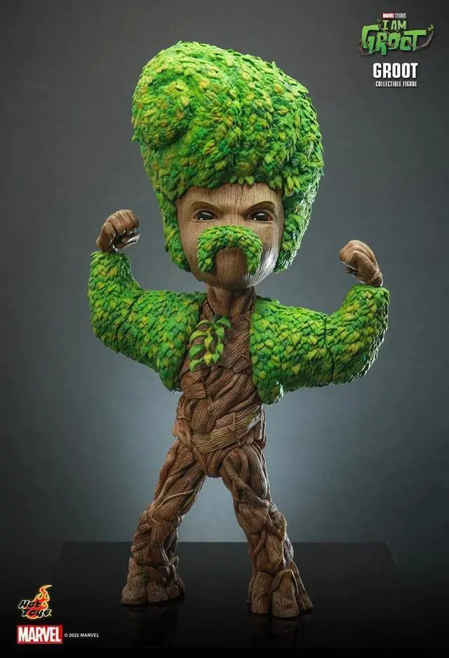 Alt view image 4 of 5 - Figure Hot Toys TMS088 - Marvel Comics - I Am Groot - Groot Standard Version