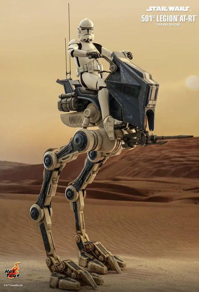 Alt view image 3 of 5 - Figure Hot Toys TMS090 - Star Wars : The Clone Wars - 501ST Legion AT-RT
