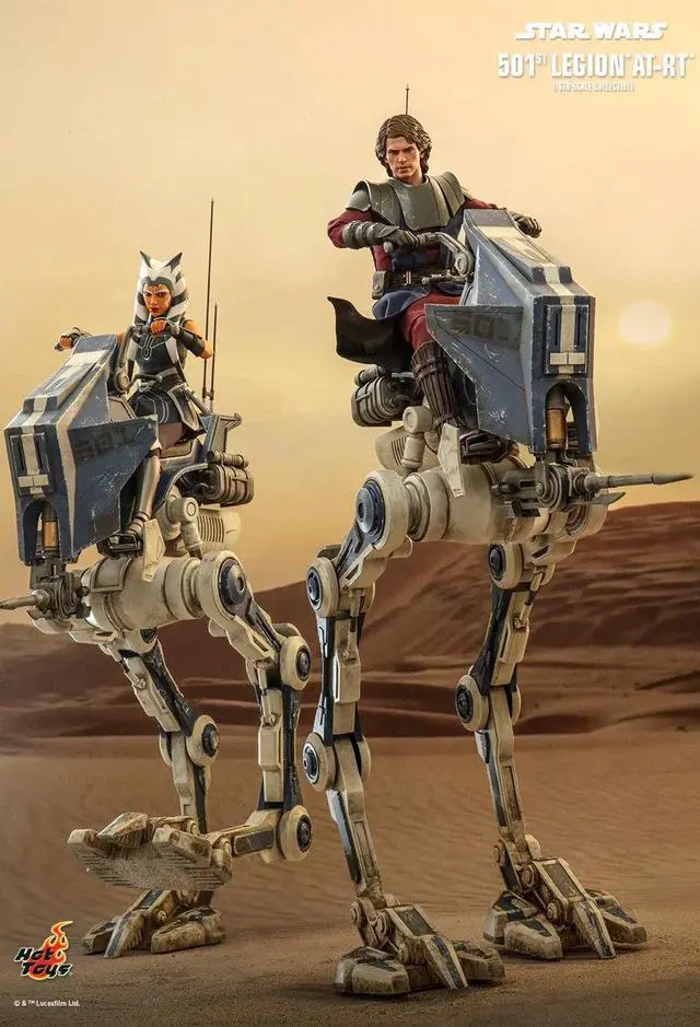 Alt view image 4 of 5 - Figure Hot Toys TMS090 - Star Wars : The Clone Wars - 501ST Legion AT-RT