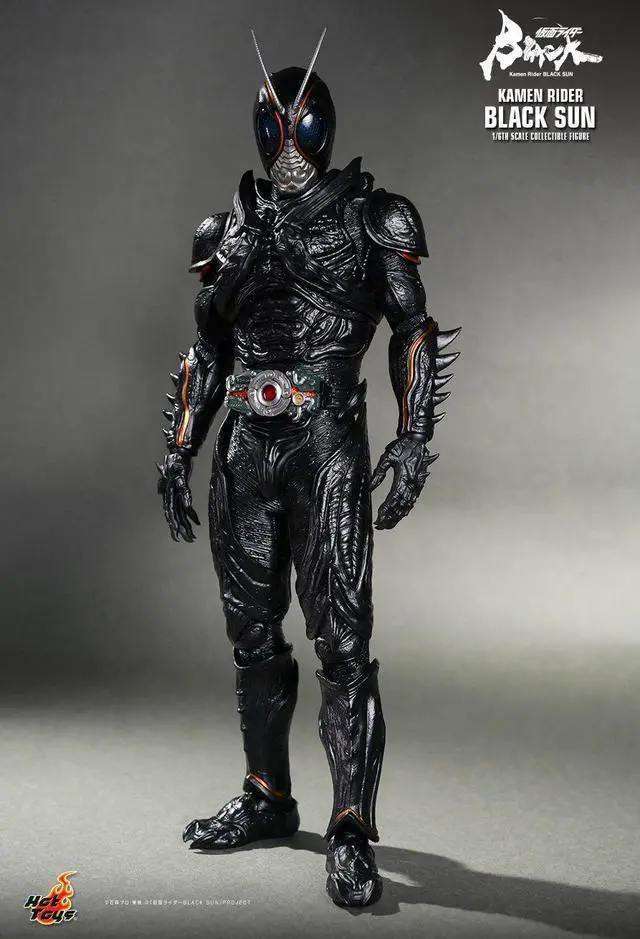 Alt view image 3 of 4 - Figure Hot Toys TMS100B - Kamen Rider Black Sun - Black Sun Deluxe Version