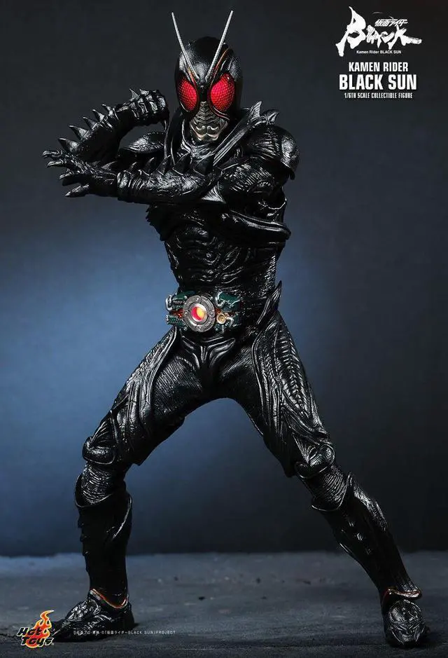 Alt view image 4 of 4 - Figure Hot Toys TMS100B - Kamen Rider Black Sun - Black Sun Deluxe Version