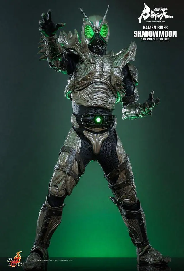 Alt view image 4 of 4 - Figure Hot Toys TMS101B - Kamen Rider Black Sun - Shadowmoon Deluxe Version
