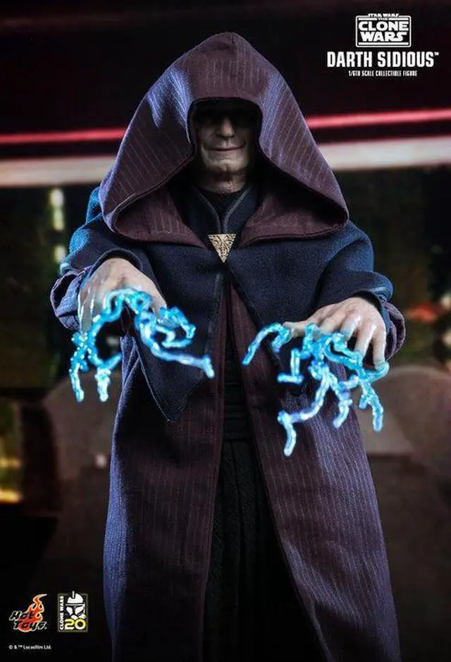 Alt view image 4 of 5 - Figure Hot Toys TMS102 - Star Wars : The Clone Wars - Darth Sidious