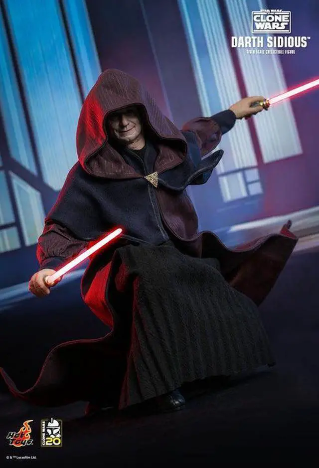Alt view image 3 of 5 - Figure Hot Toys TMS102 - Star Wars : The Clone Wars - Darth Sidious