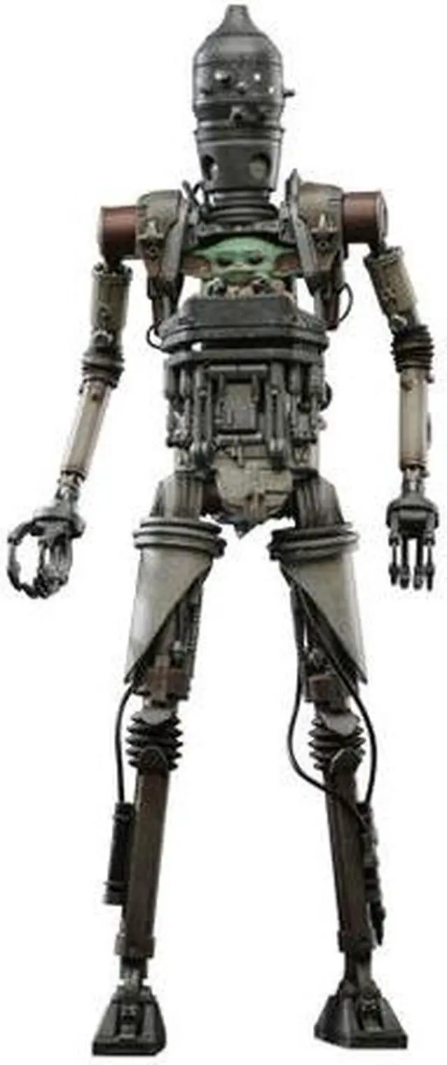 Main image of Figure Hot Toys TMS105 - Star Wars : The Mandalorian - IG-12 & Accessories
