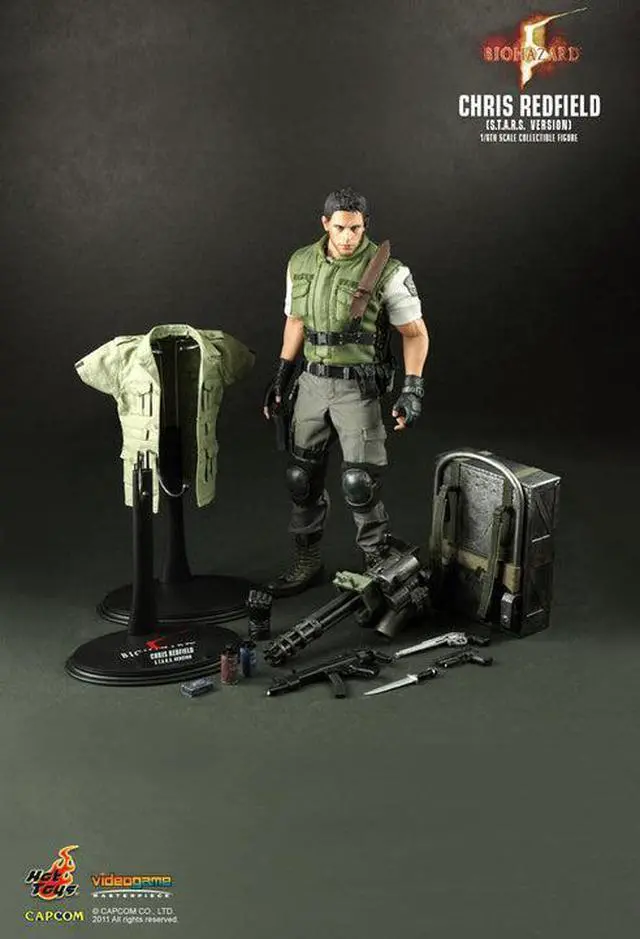 Alt view image 2 of 5 - Figure Hot Toys VGM09 - Resident Evil 5 - Biohazard 5 - Chris Redfield S.T.A.R.S. Version