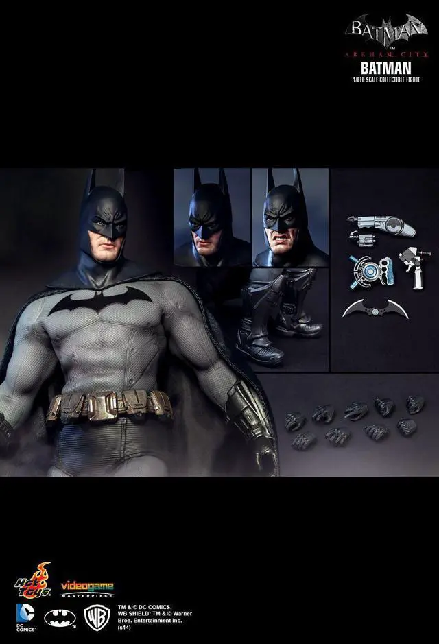 Alt view image 2 of 5 - Figure Hot Toys VGM18 - DC Comics - Batman : Arkham City - Batman