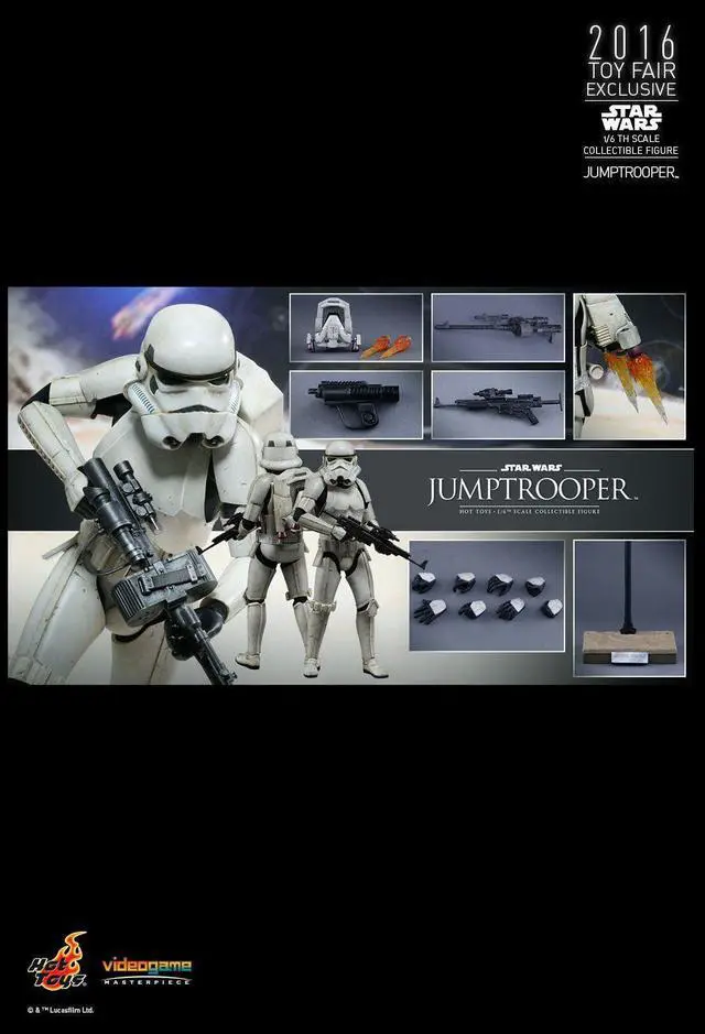 Alt view image 2 of 5 - Figure Hot Toys VGM23 - Star Wars Battlefront - Jumptrooper