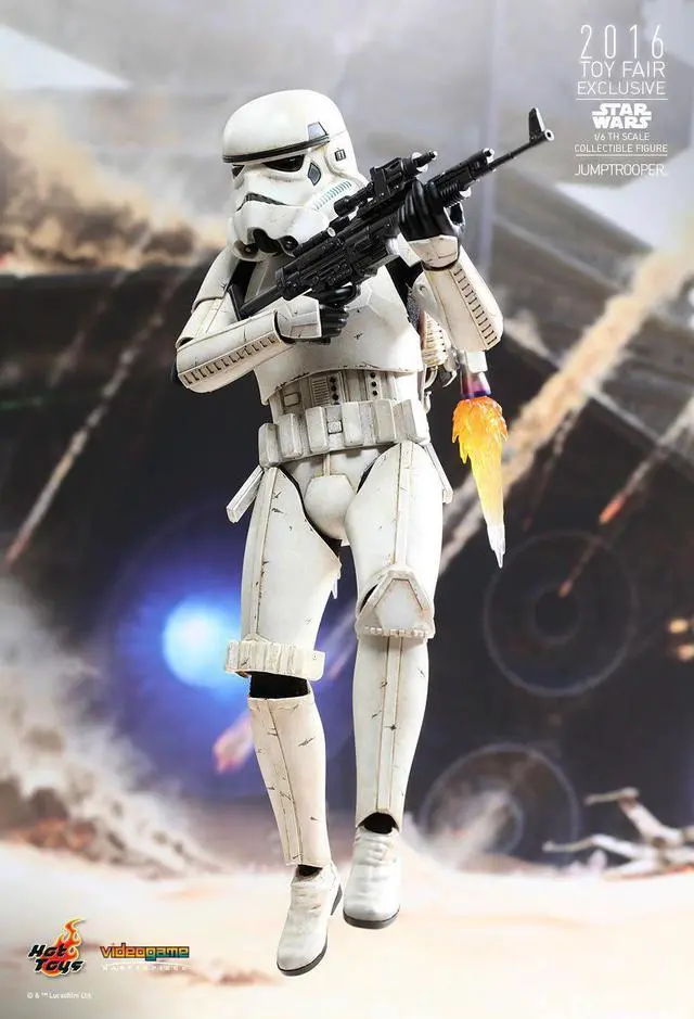 Alt view image 3 of 5 - Figure Hot Toys VGM23 - Star Wars Battlefront - Jumptrooper