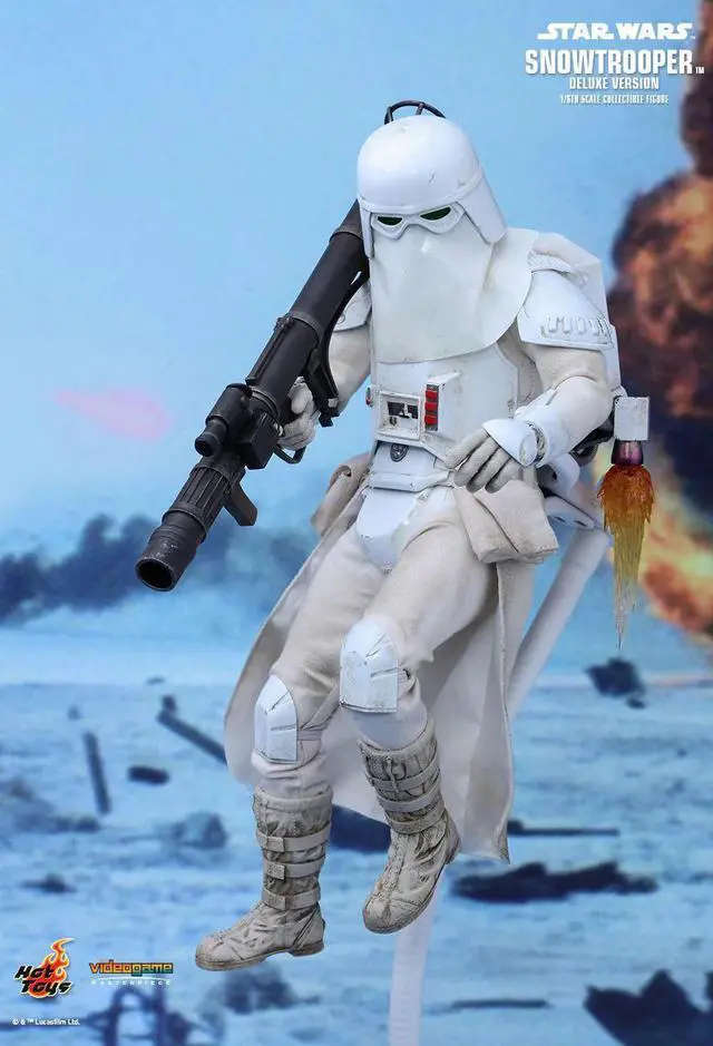 Alt view image 3 of 5 - Figure Hot Toys VGM24 - Star Wars Battlefront - Snowtrooper Deluxe Version