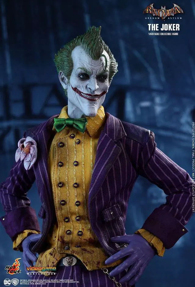 Alt view image 4 of 5 - Figure Hot Toys VGM27 - DC Comics - Batman : Arkham Asylum - The Joker