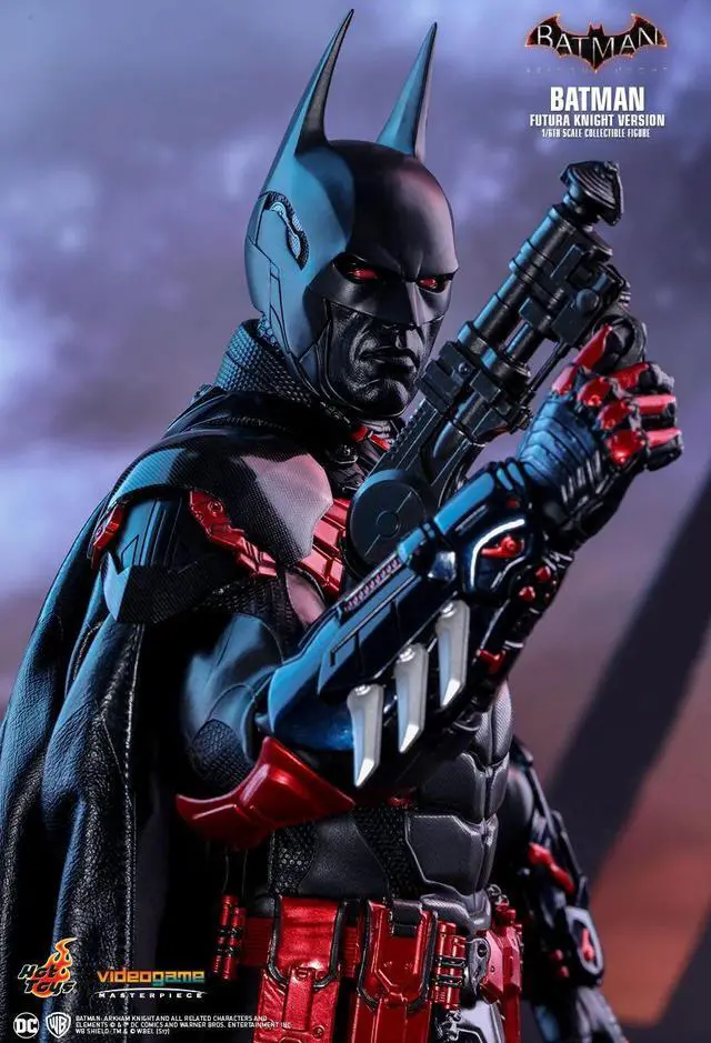 Alt view image 4 of 5 - Figure Hot Toys VGM29 - DC Comics - Batman : Arkham Knight - Batman Futura Knight Version