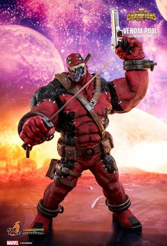 Alt view image 3 of 5 - Figure Hot Toys VGM35 - Marvel Comics - Marvel Contest Of Champions - Venompool Deluxe Version