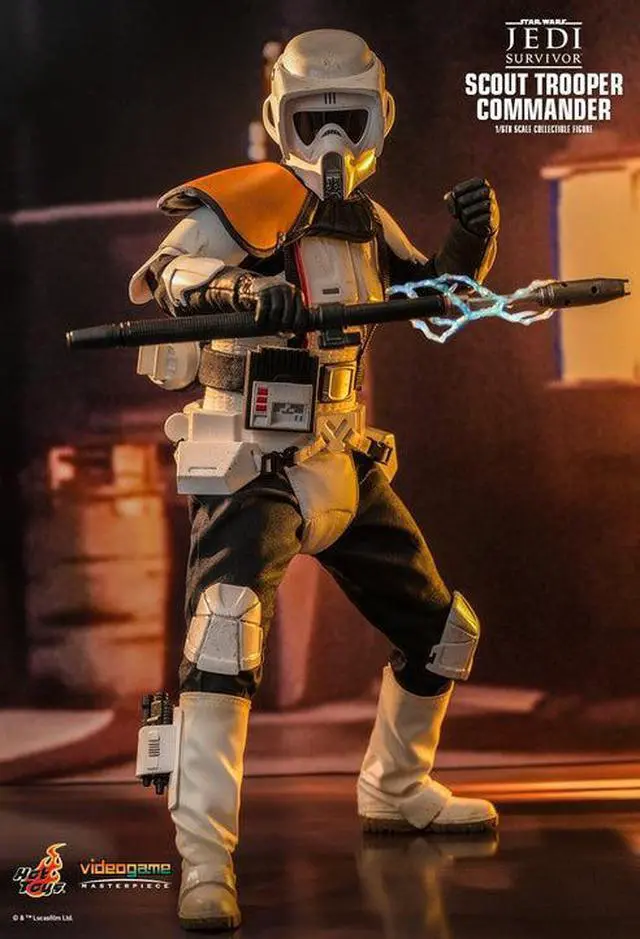 Alt view image 3 of 5 - Figure Hot Toys VGM53 - Star Wars :Jedi Survivor - Scout Trooper Commander