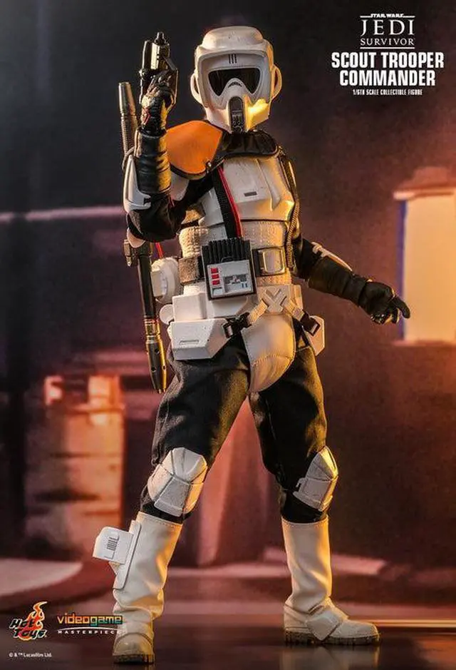 Alt view image 4 of 5 - Figure Hot Toys VGM53 - Star Wars :Jedi Survivor - Scout Trooper Commander