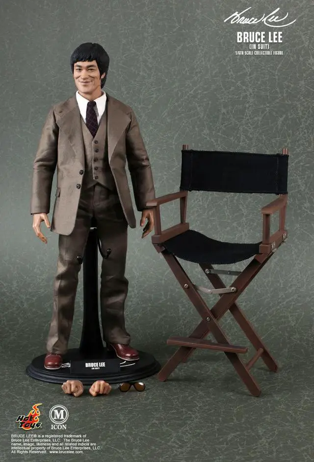 Alt view image 2 of 3 - Figure Hot Toys MIS011 - Bruce Lee In Suit Version