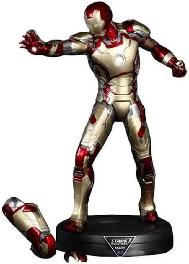 Alt view image 9 of 13 - Iron Man Mark XLII Power Pose Iron Man 3 Hot Toys 1/6 Scale Figure