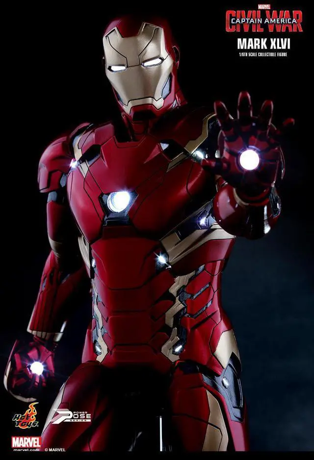 Alt view image 4 of 5 - Figure Hot Toys PPS003 - Marvel Comics - Captain America : Civil War - Iron Man Mark 46