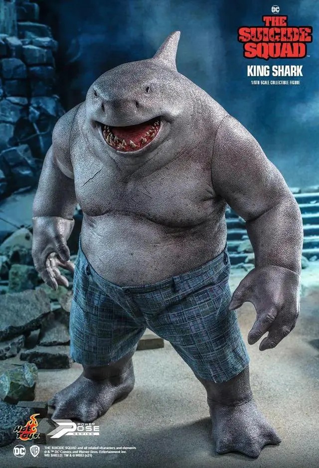 Alt view image 3 of 5 - Figure Hot Toys PPS006 - DC Comics - The Suicide Squad 2 - King Shark