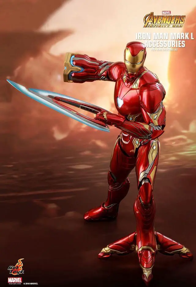Alt view image 3 of 5 - Figure Hot Toys ACS004 - Marvel Comics - Avengers : Infinity War - Iron Man Mark 50 Accessories Set Deluxe Version