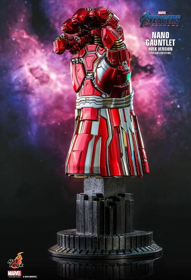 Alt view image 3 of 5 - Figure Hot Toys ACS009 - Marvel Comics - Avengers : Endgame - Nano Gauntlet Hulk Version