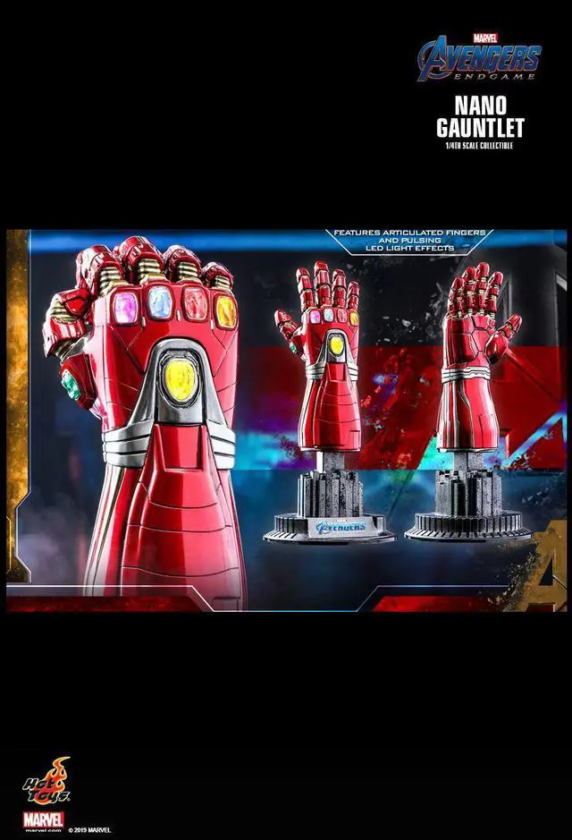 Alt view image 2 of 5 - Figure Hot Toys ACS010 - Marvel Comics - Avengers : Endgame - Nano Gauntlet