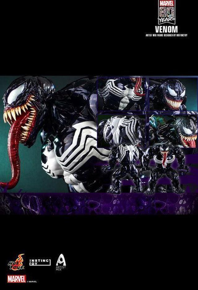 Figure Hot Toys AMC031 - Marvel Comics - Venom Artist Mix Figure 