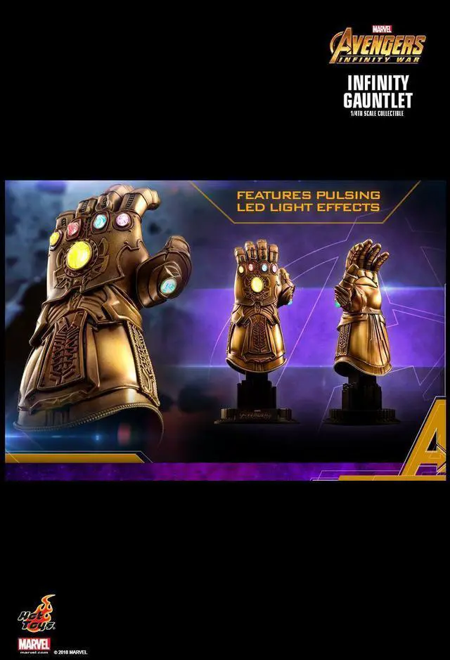Alt view image 2 of 5 - Figure Hot Toys ACS003 - Marvel Comics - Avengers : Infinity War - Infinity Gauntlet