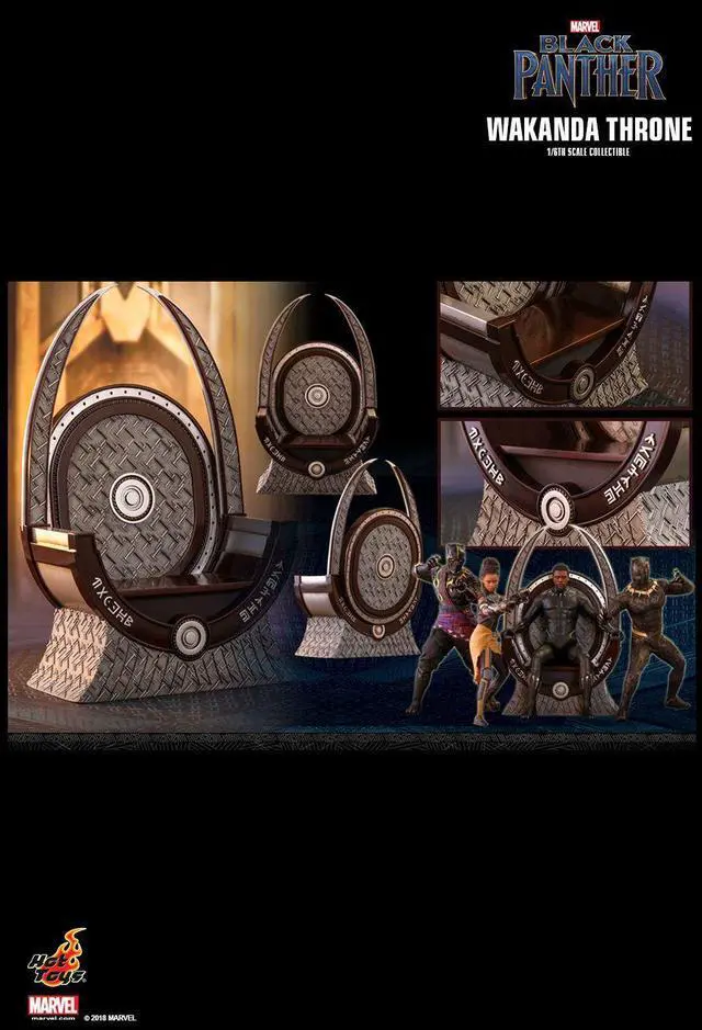 Alt view image 2 of 5 - Figure Hot Toys ACS005 - Marvel Comics - Black Panther - Wakanda Throne
