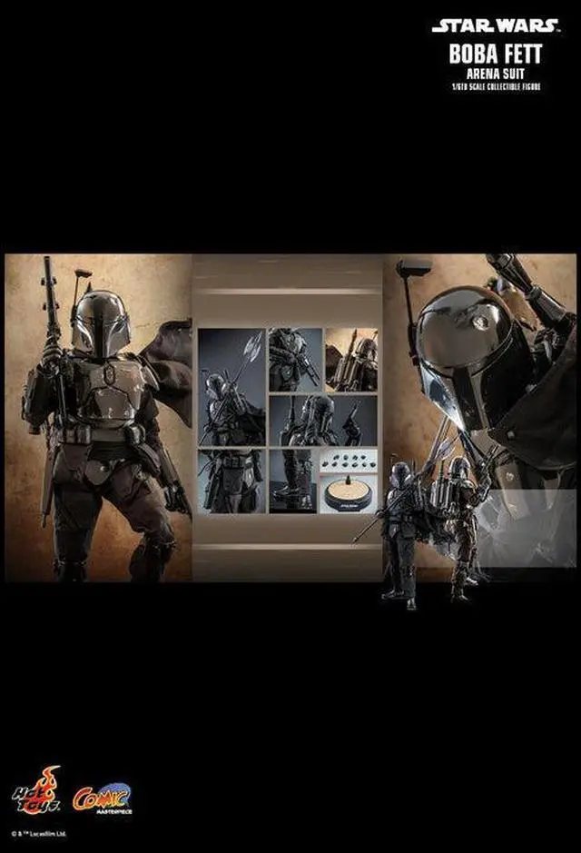Alt view image 2 of 5 - Figure Hot Toys CMS011 - Star Wars - Boba Fett Arena Suit Version