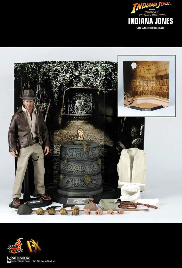 Alt view image 2 of 5 - Figure Hot Toys DX05 - Indiana Jones - Raiders Of The Lost Ark - Indiana Jones