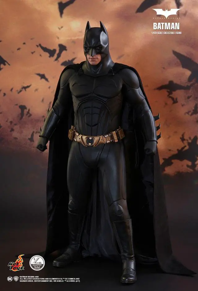Alt view image 3 of 5 - Figure Hot Toys QS009 - DC Comics - Batman Begins - Batman