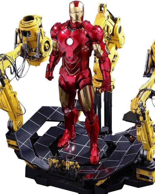 Figure Hot Toys MMS462D22 Iron Man 2 Iron Man Mark 4 With Suit